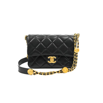 Chanel 22A Gold Coin Mini Flap